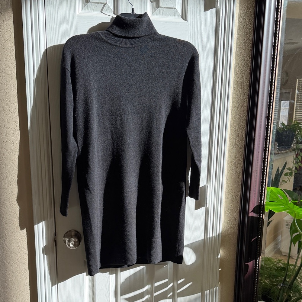 Everlane Black Midi Dress